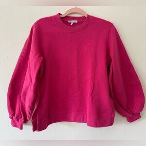Ganni Fuchsia Sweatshirt